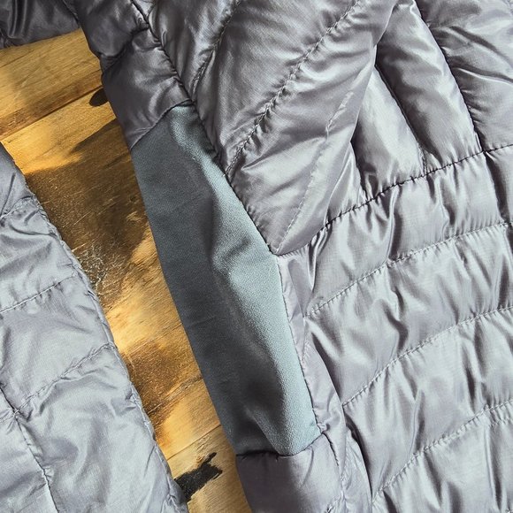 Women's North Face Summitt Series 800 Puffer Down Jacket Gray Size Small - Picture 8 of 12